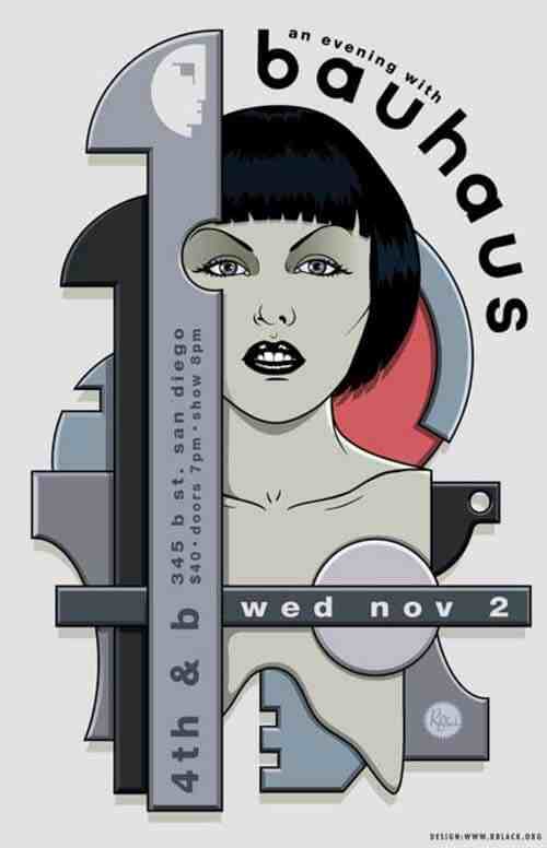 Rich Black: Bauhaus