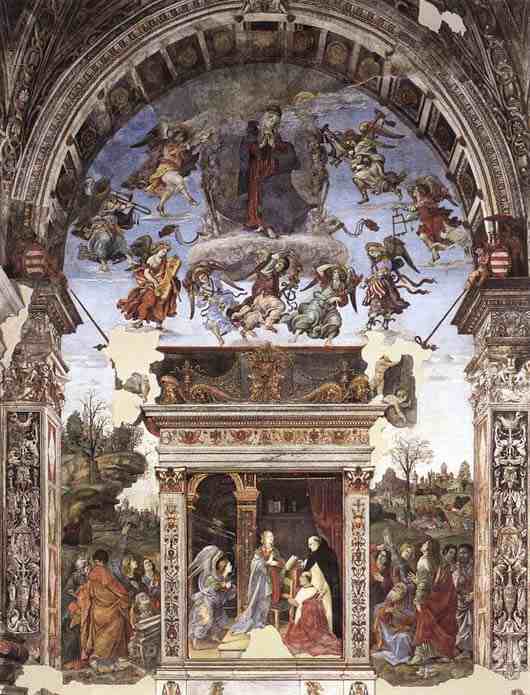 Carafa Chapel, Filippino Lippi, Church of Santa Maria sopra Minerva, Rome