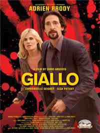 Giallo movie poster