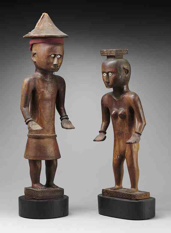 Male and female figures