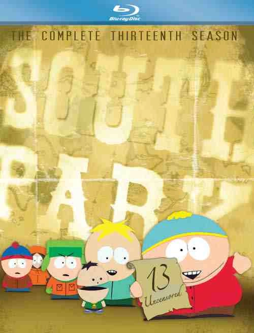 DVD Cover: South Park The Complete 13th Season