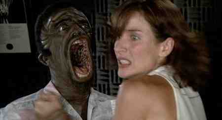 Garrett Morris mutates in The Stuff