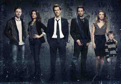 CAST of The Following: Kevin Bacon, James Purefoy, Shawn Ashmore, Jeannane Goossen, Natalie Zea and Kyle Cattlet