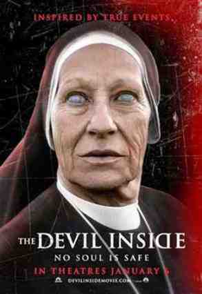 The poster for The Devil Inside