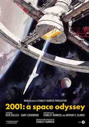 Poster for 2001: A Space Odyssey