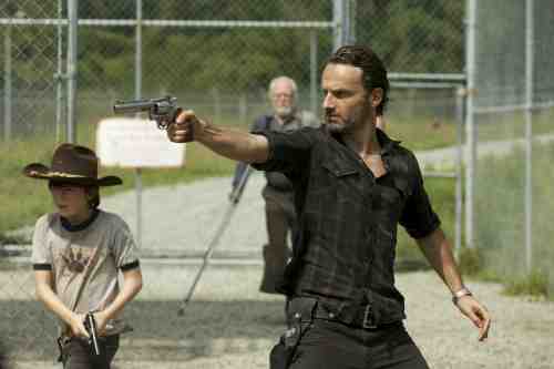 Walking Dead Carl Rick