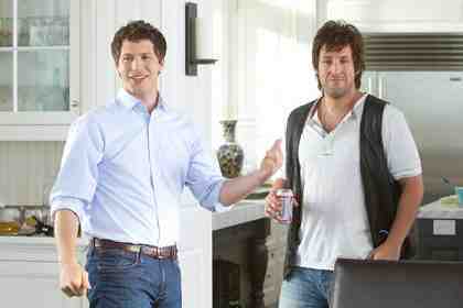 THAT'S MY BOY, from left: Andy Samberg, Adam Sandler, 2012.