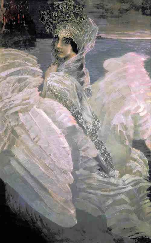 The Swan Princess Nanny by Mikhail Vrubel
