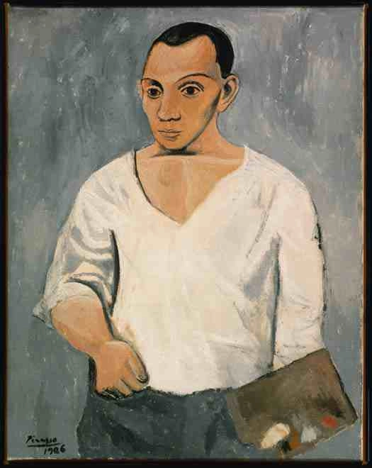 Picasso: Self Portrait With Palette
