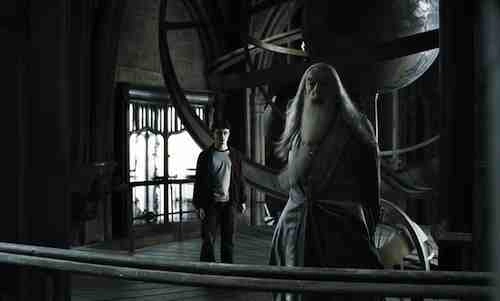 Harry Potter and the Half-Blood Prince – Daniel Radcliffe and Michael Gambon