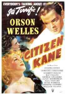 A Poster of Orson Welles' Citizen Kane (1941)