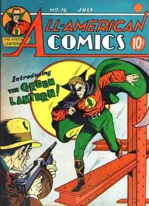 First Green Lantern Comic with Alan Scott