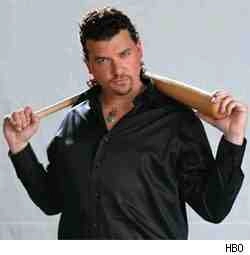 Danny McBride as Kenny Powers in Eastbound & Down