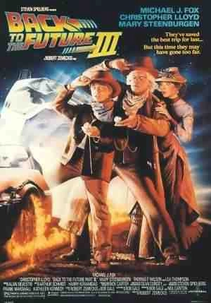The Poster for Back to the Future Part III