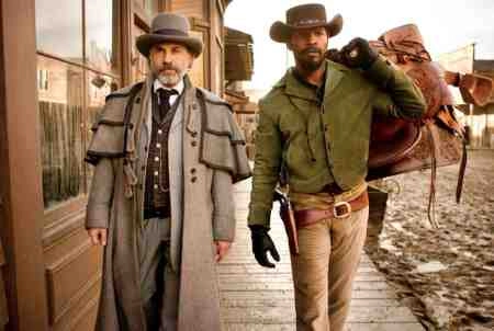 Jamie Foxx and Christoph Walz are hired guns in Django Unchained
