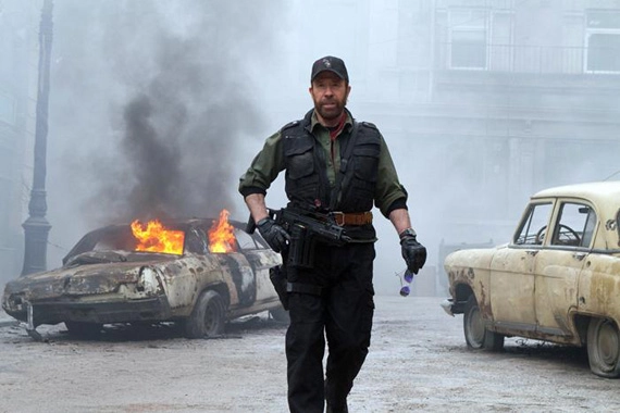 Movie still: The Expendables 2