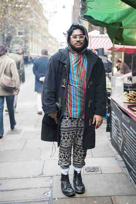 CLR Street Fashion: Mahatma in London 1