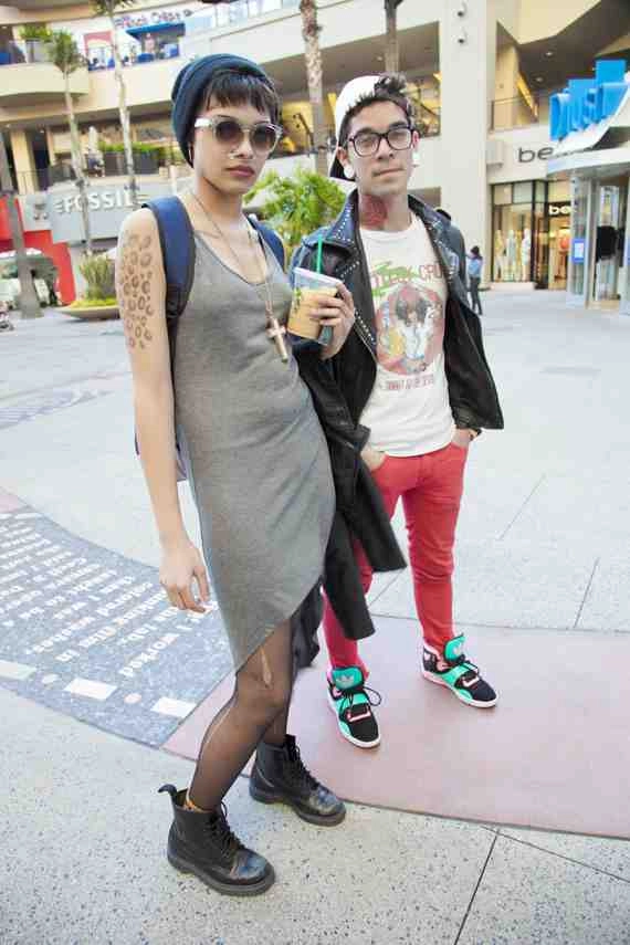 CLR Street Fashion: Felix and Mi$FiT in Los Angeles