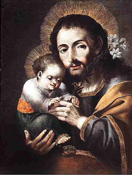 Melchor Perez Holguin, Saint Joseph with the Christ Child