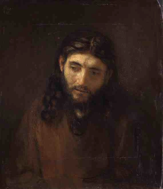 Rembrandt: Head of Christ