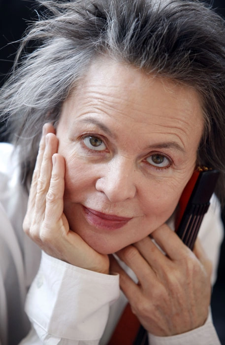 LAURIE ANDERSON in her Studio in New York, USA.